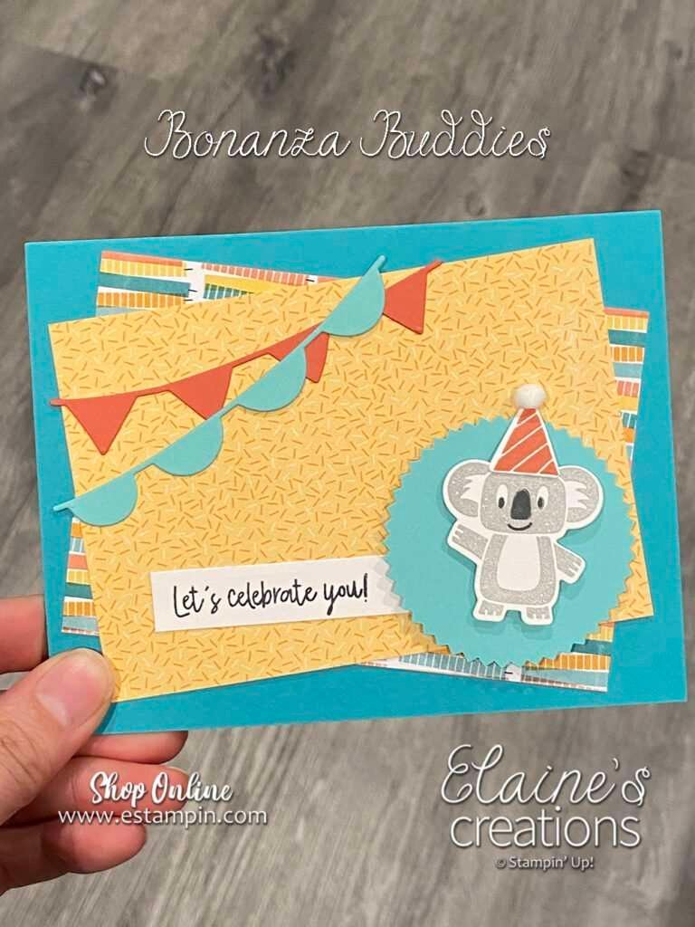 bonanza birthday koala card