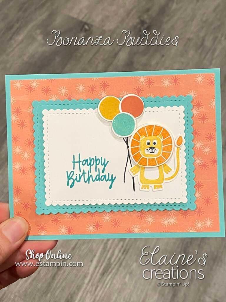 bonanza birthday card