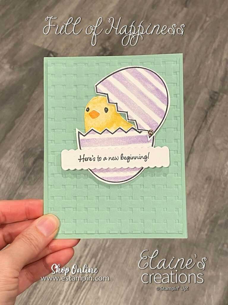 easter card full of happiness