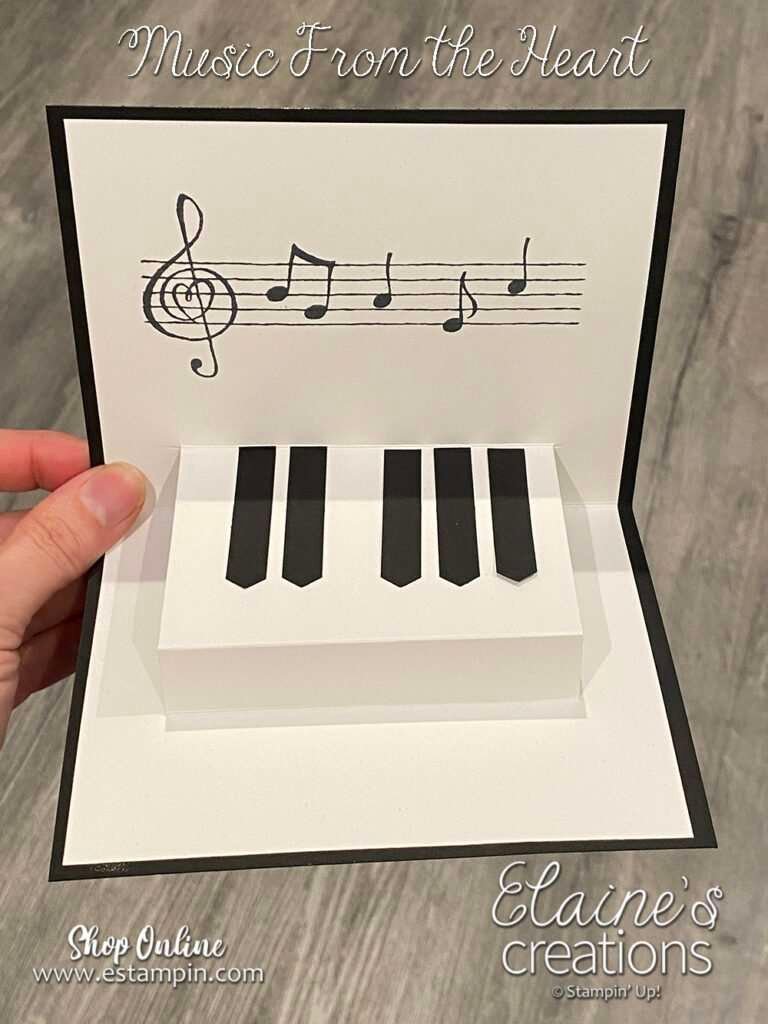 inside piano card