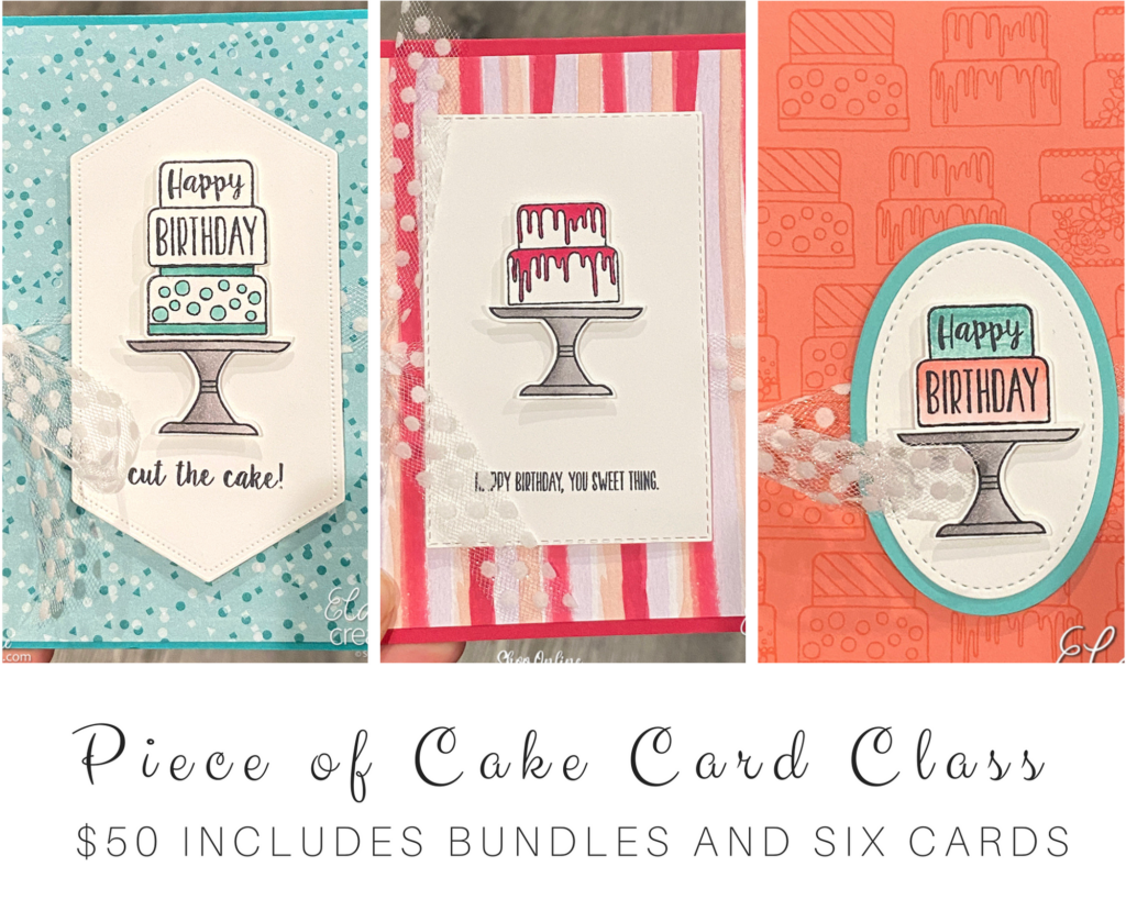 piece of cake card class