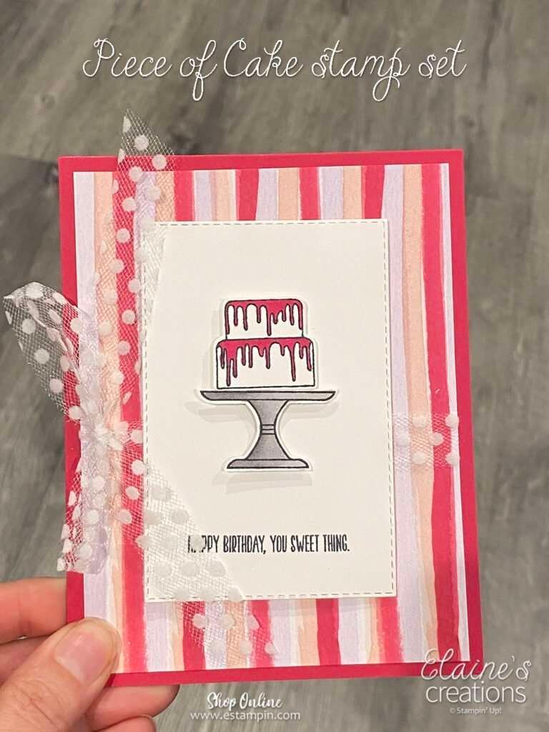 piece of cake card