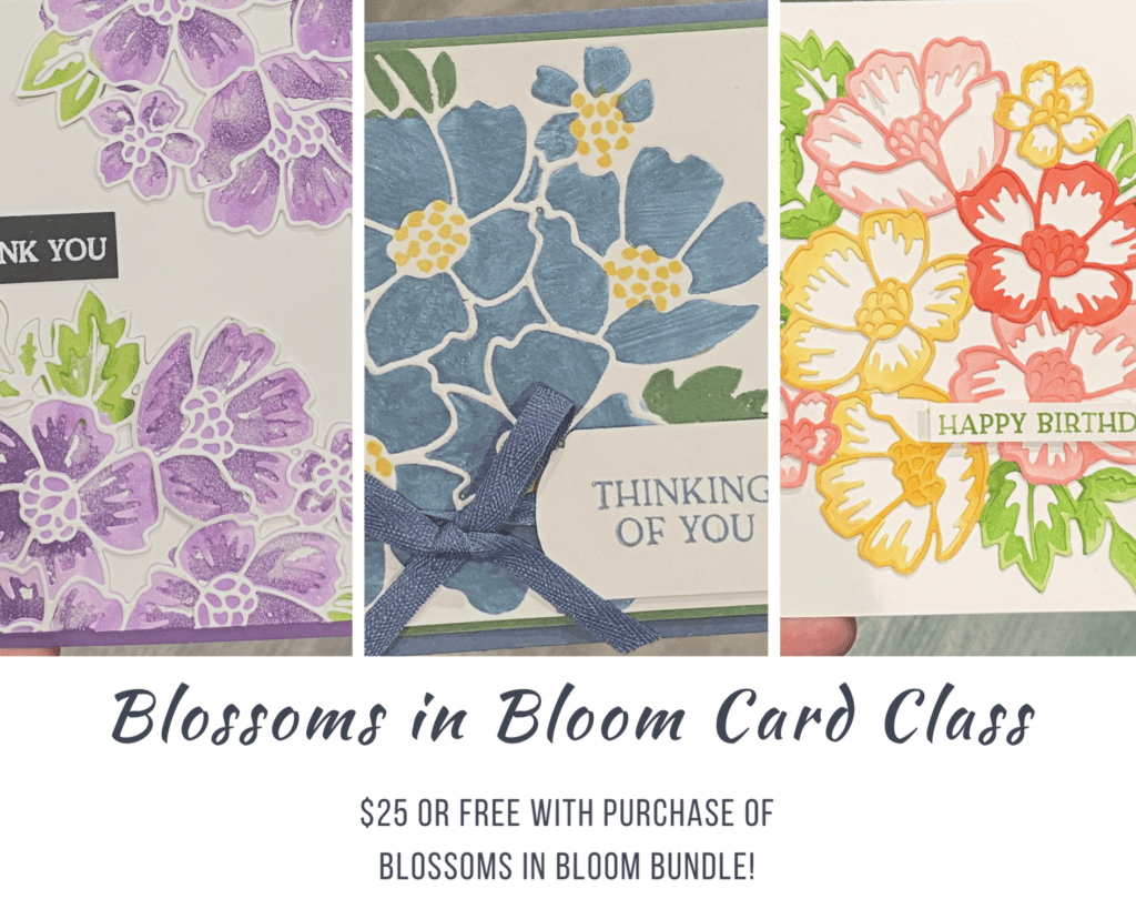 blossoms in bloom class