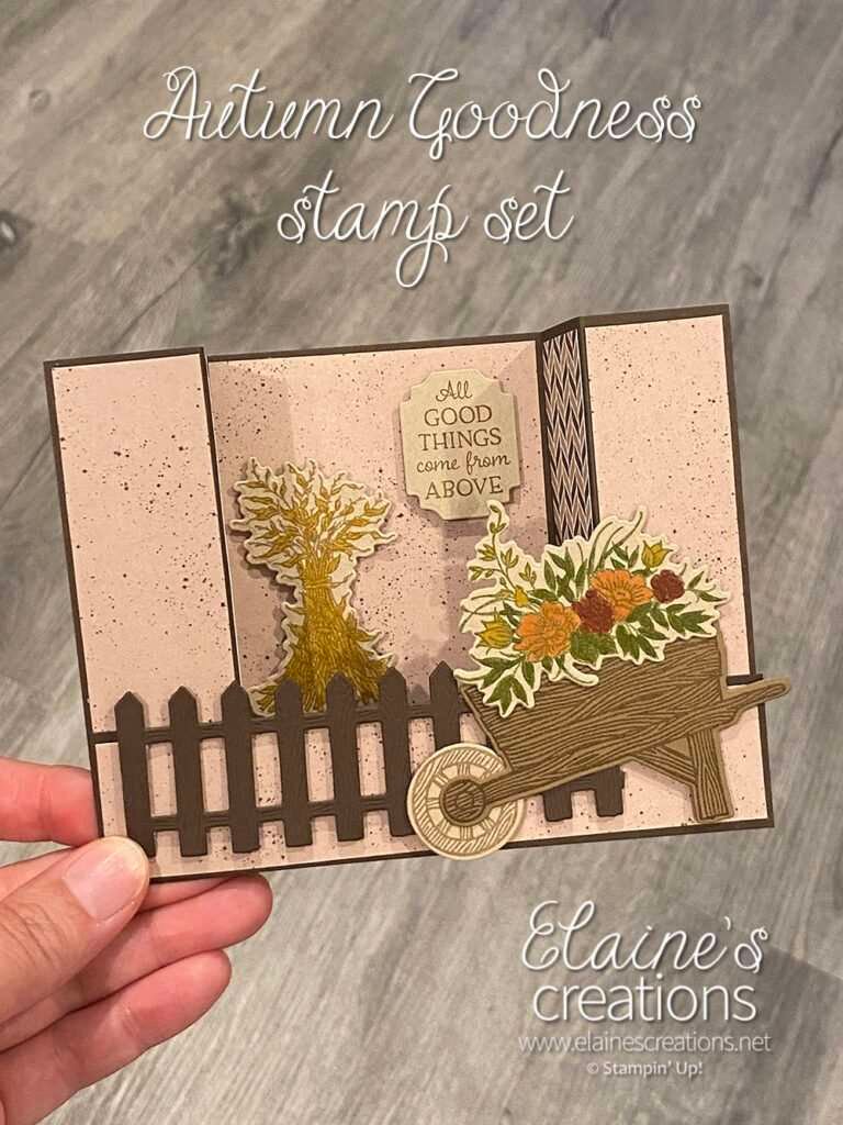 autumn good ness bridge card