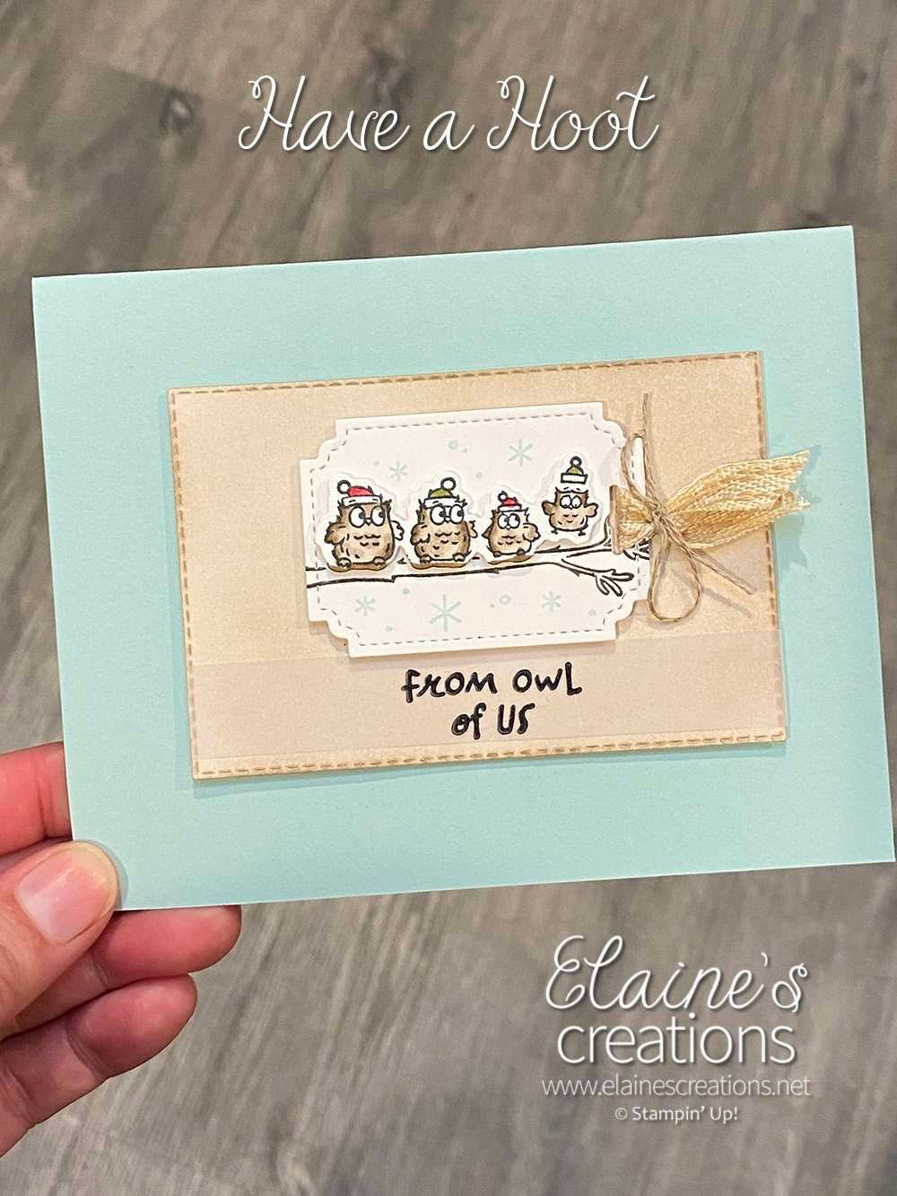 have a hoot christmas