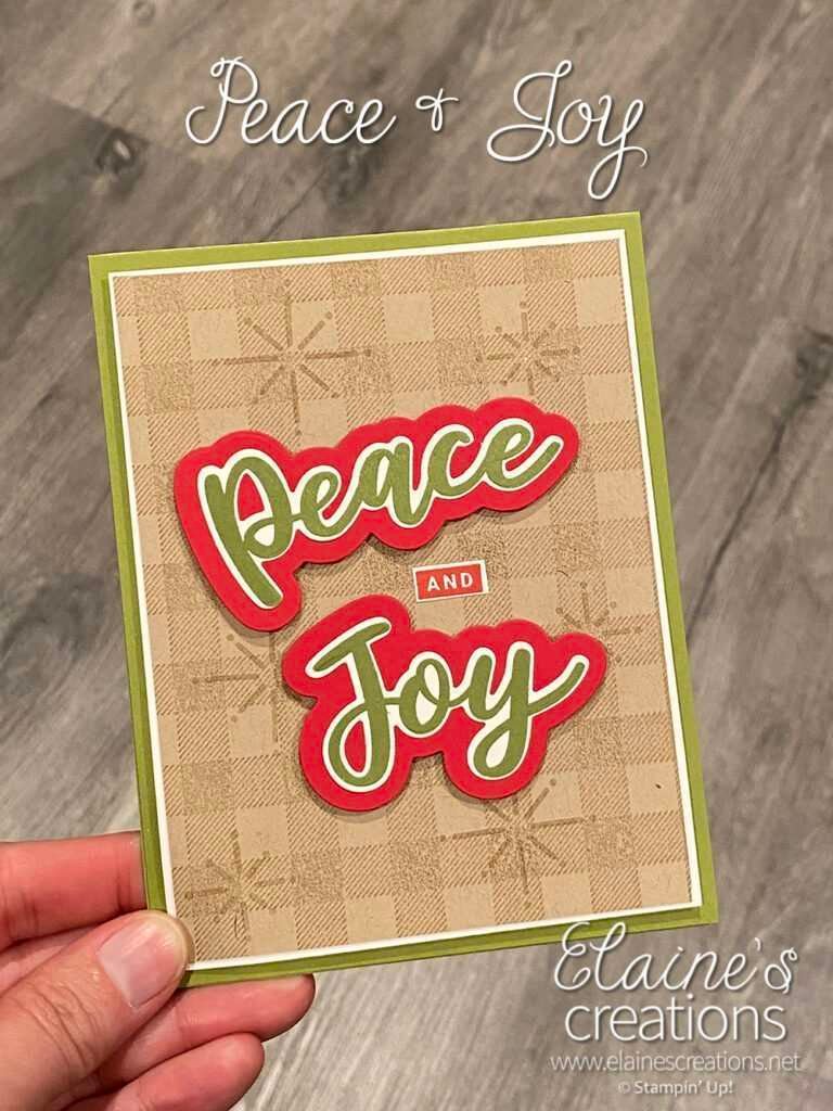 peace & joy