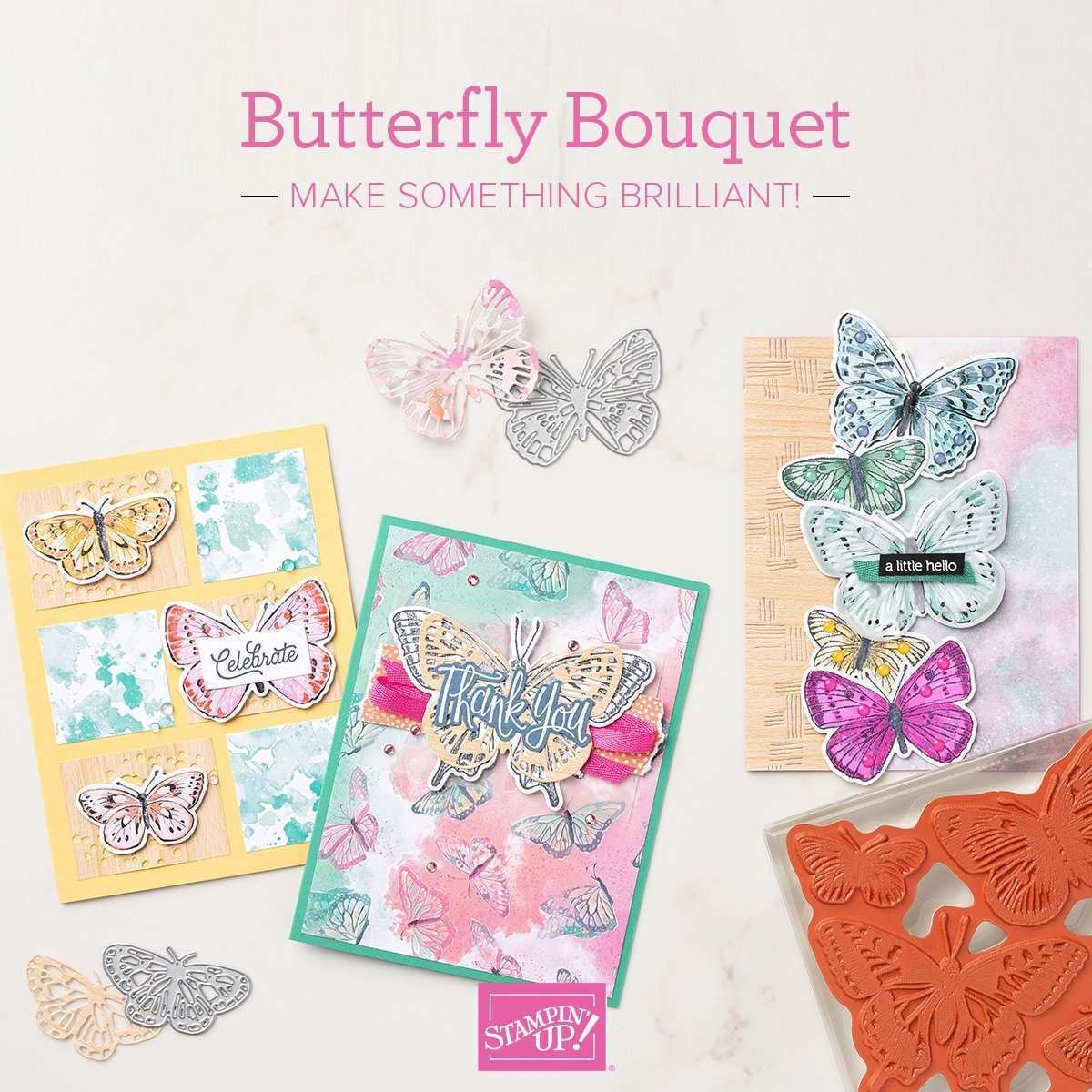 How to make a Butterfly Brilliance Bridge Card! | Sweet Stampin ...