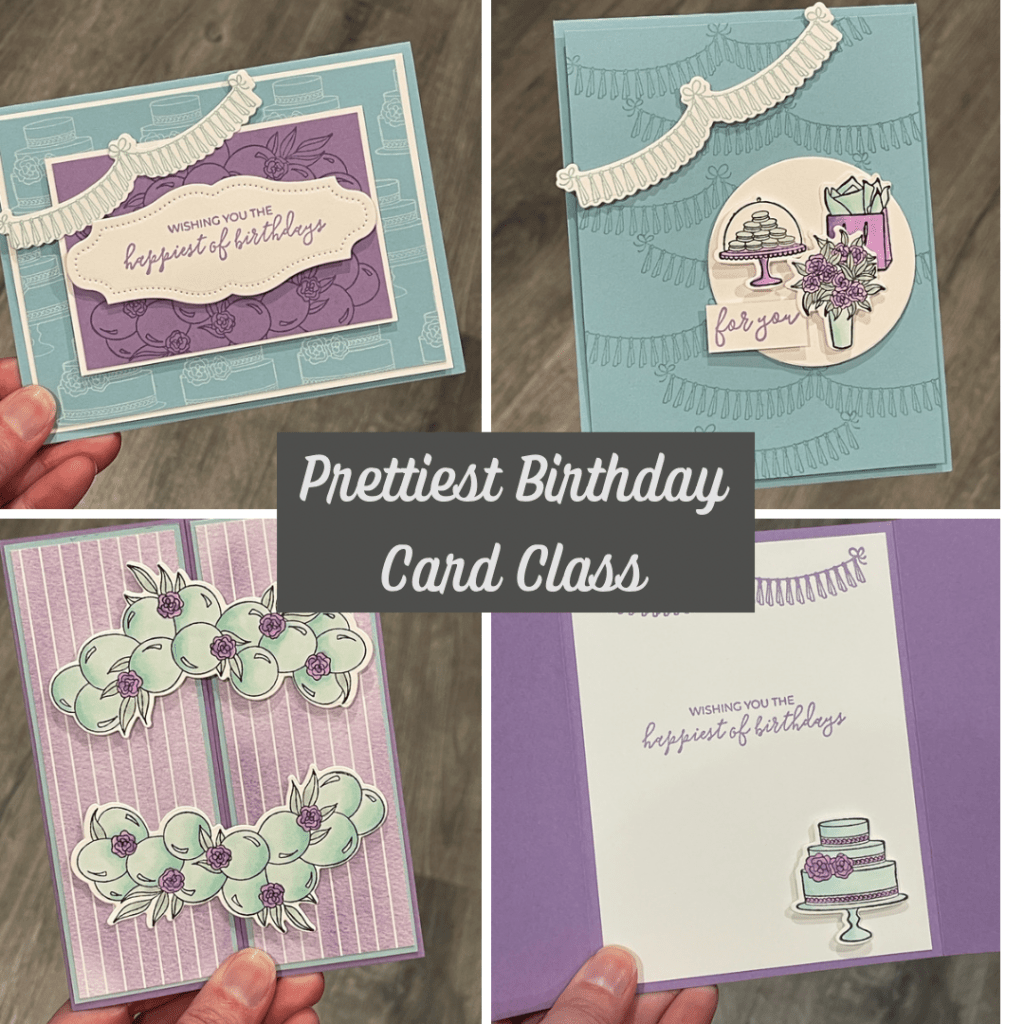 prettiest birthday card class