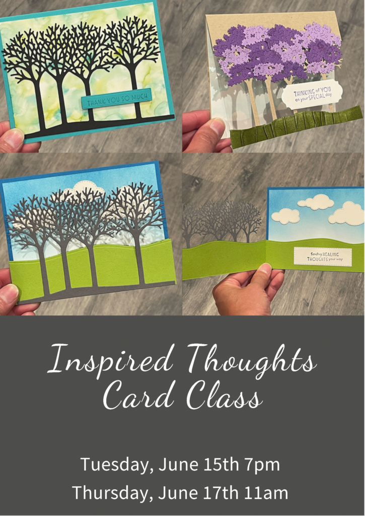 inspired thoughts card class