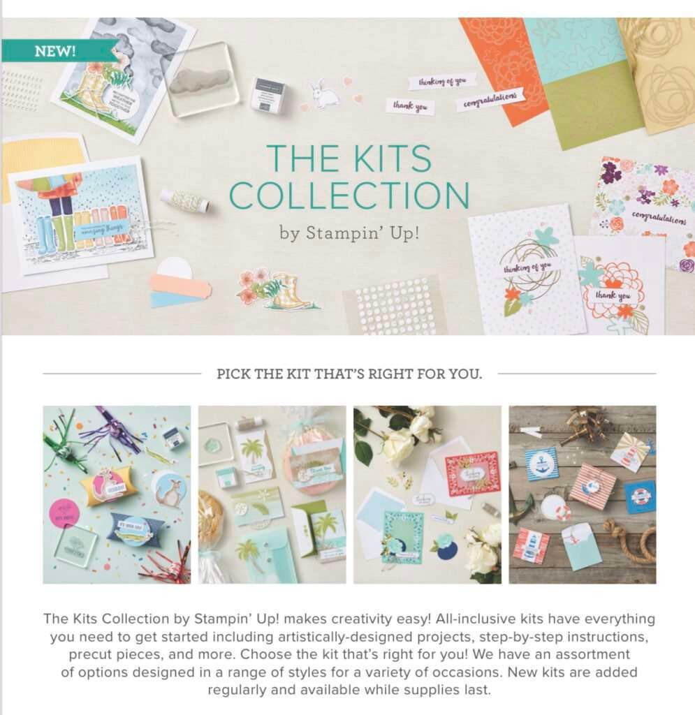 Stampin' Up! kits