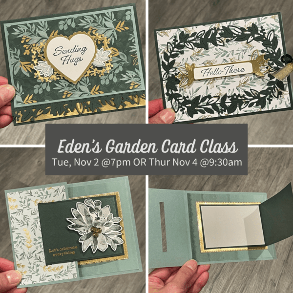 How to Make a Buckle Card | Sweet Stampin' | Elaine Schader ...