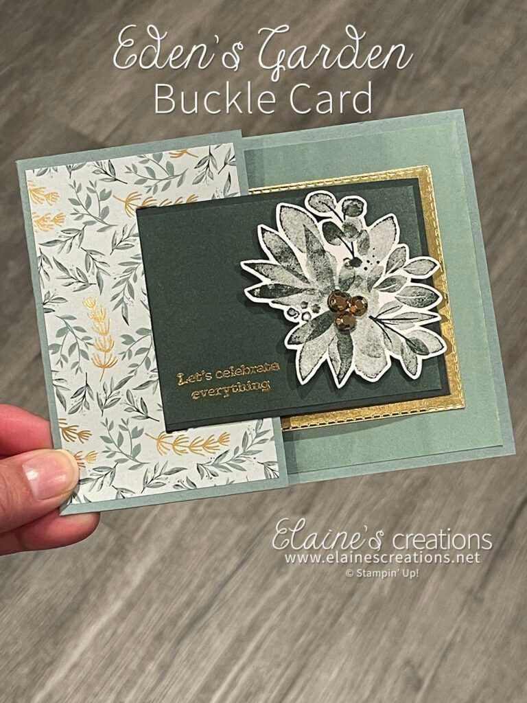 buckle card