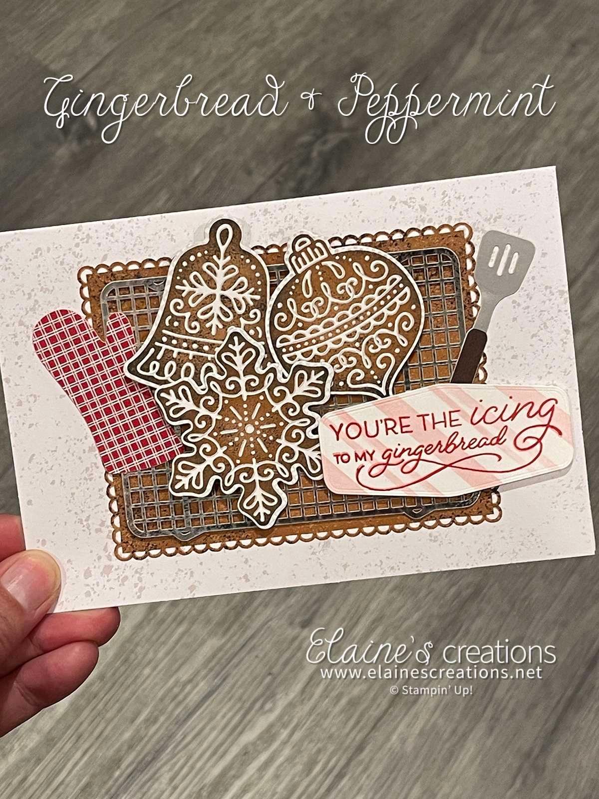 gingerbread card