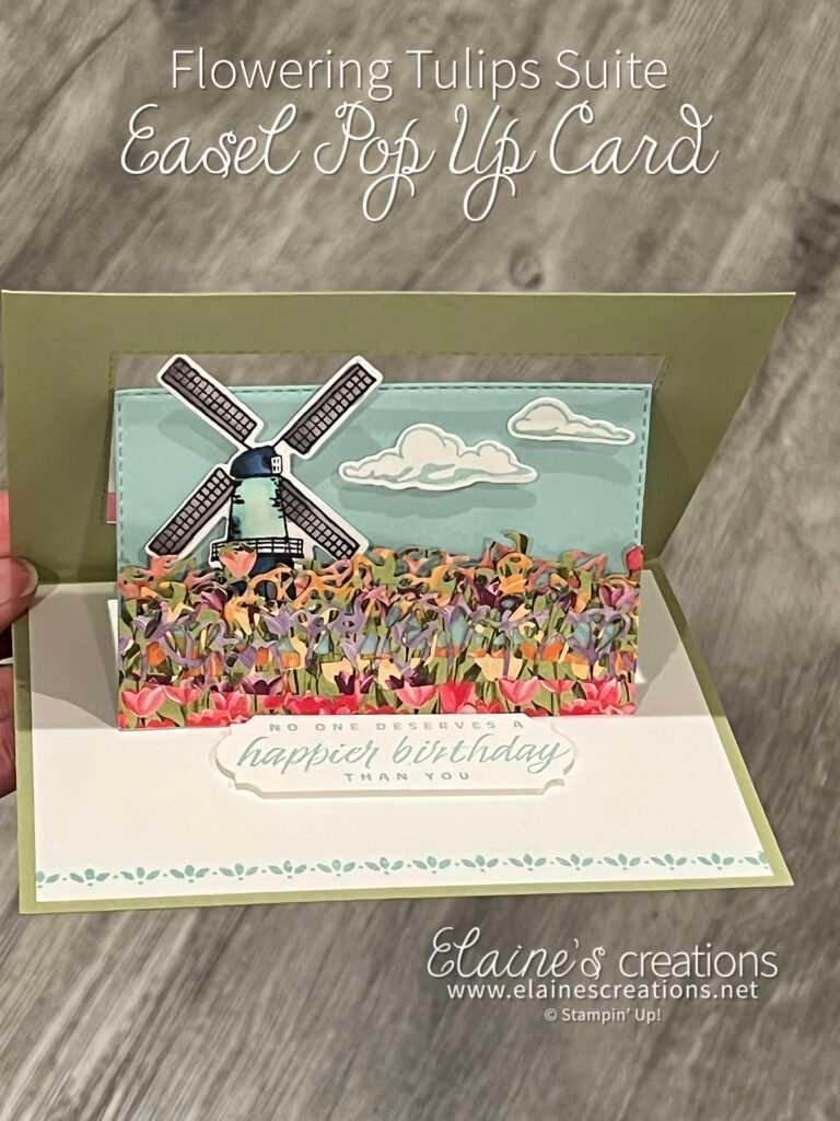 pop up easel card