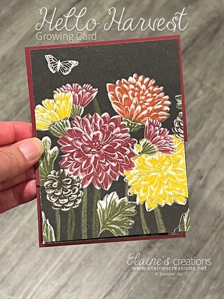 growing card