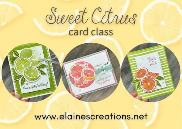 sweet citrus card class