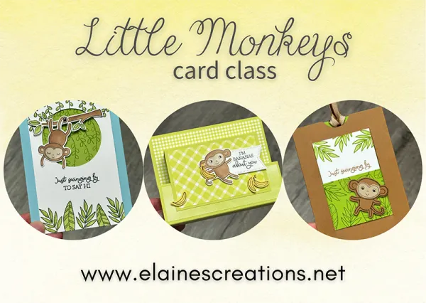 Little Monkeys Card Class