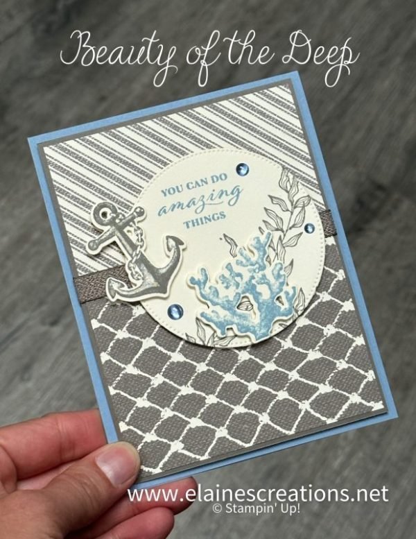 How to Make the Perfect Masculine Card | Sweet Stampin' | Elaine ...
