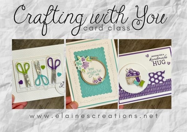 How to Create a Crafty Card | Sweet Stampin' | Elaine Schader ...