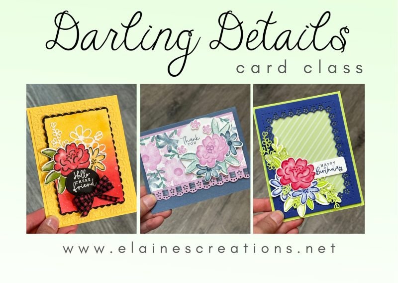 Darling Details Card Class