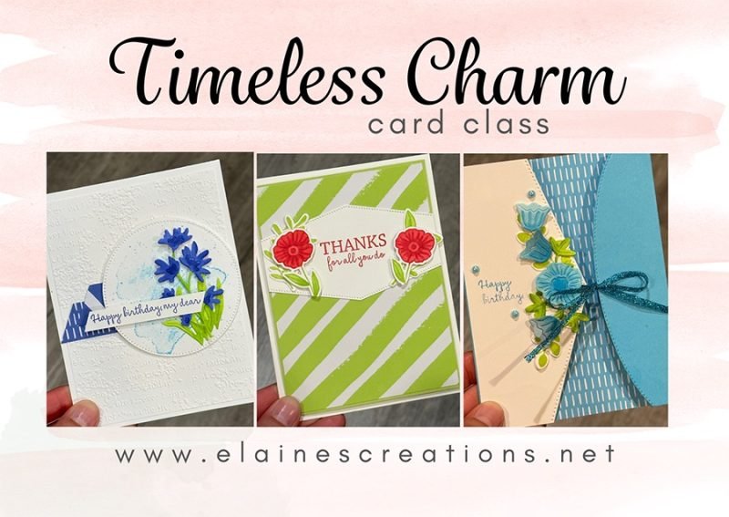 Timeless Charm Asymmetrical Gate Fold Card | Sweet Stampin' | Elaine ...