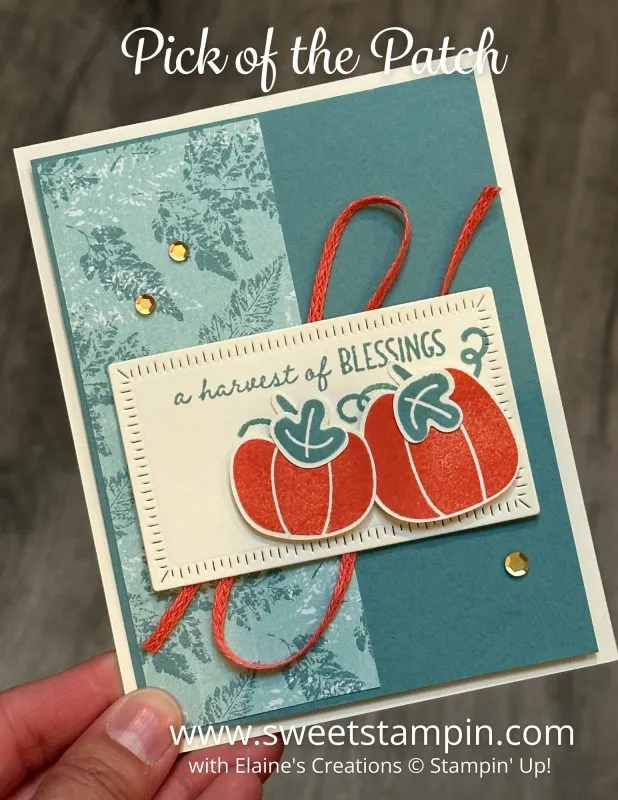 pumpkin card