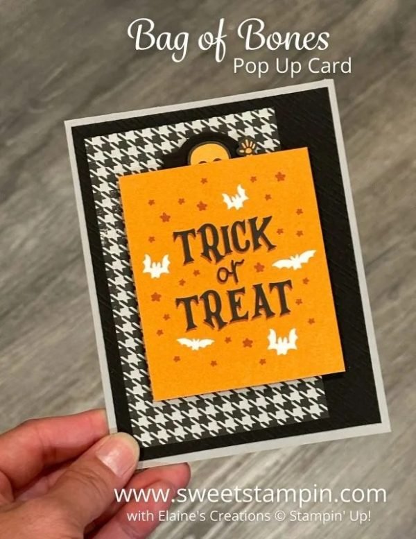 Bag of Bones Halloween Cards Tutorial - Image 3