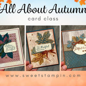 All About Autumn Card Class