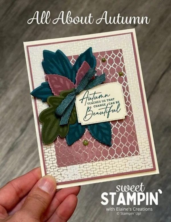 All About Autumn Cards Tutorial - Image 4