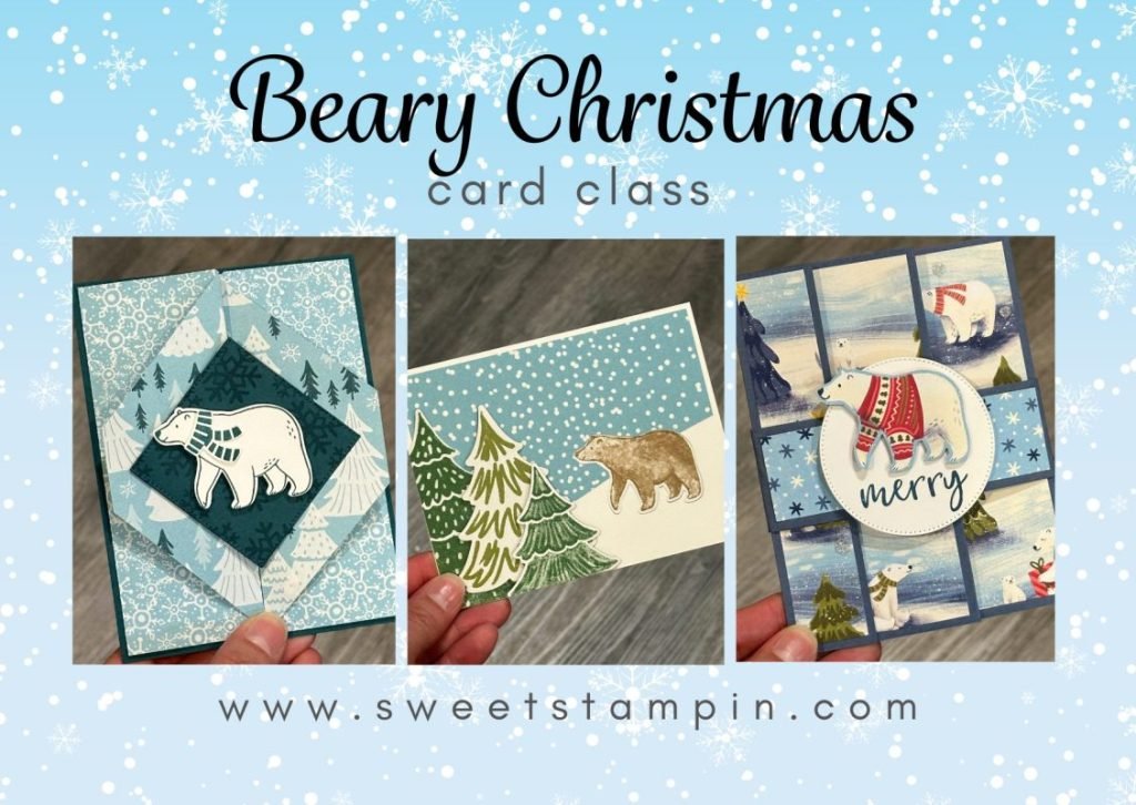 Beary Christmas Card Class