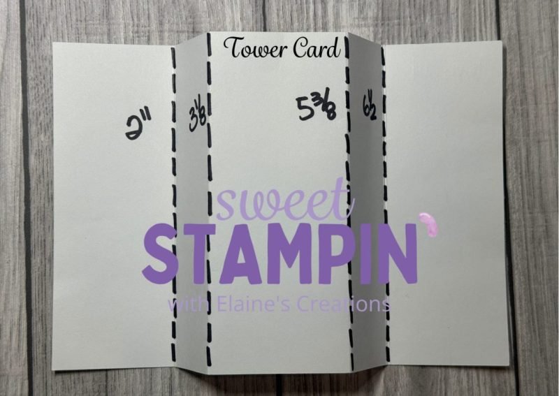 tower card template