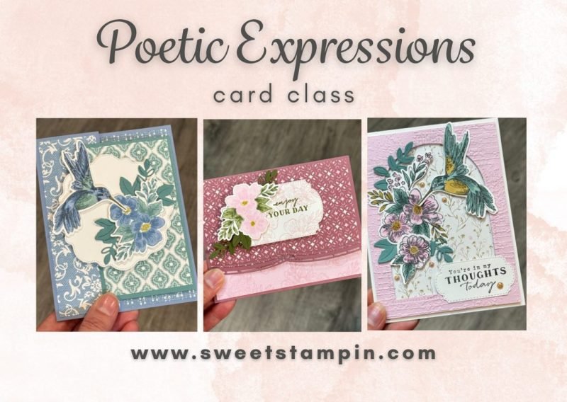 Poetic Expressions Window Card | Sweet Stampin' with Elaine's Creations ...