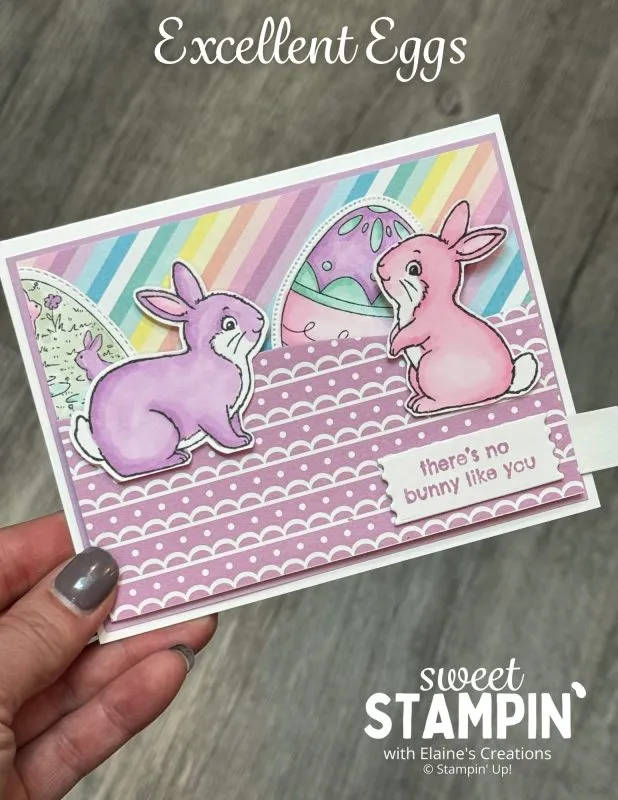 sliding bunny card