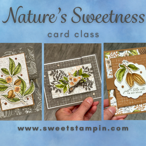 Nature’s Sweetness Card Class