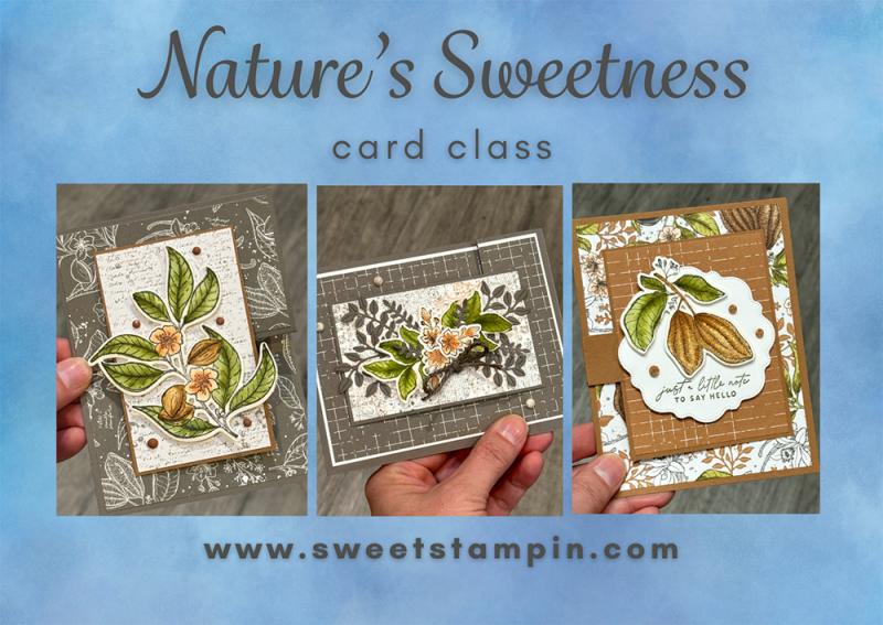 Nature’s Sweetness Card Class