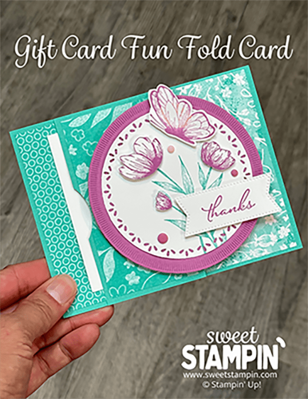 fun fold gift card holder card