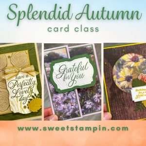 Splendid Autumn Card Class