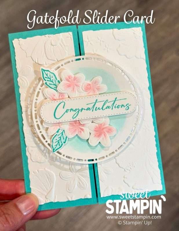 gatefold slider card