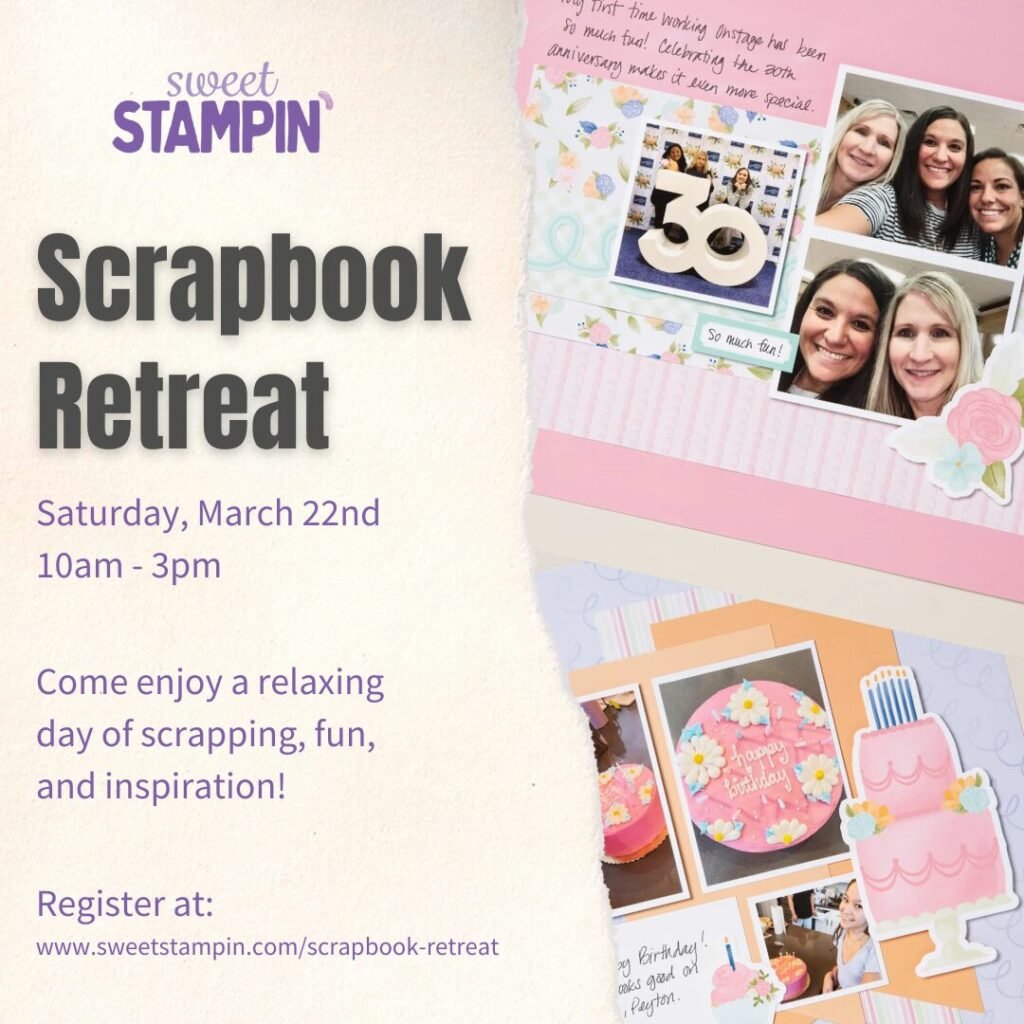 scrapbook retreat