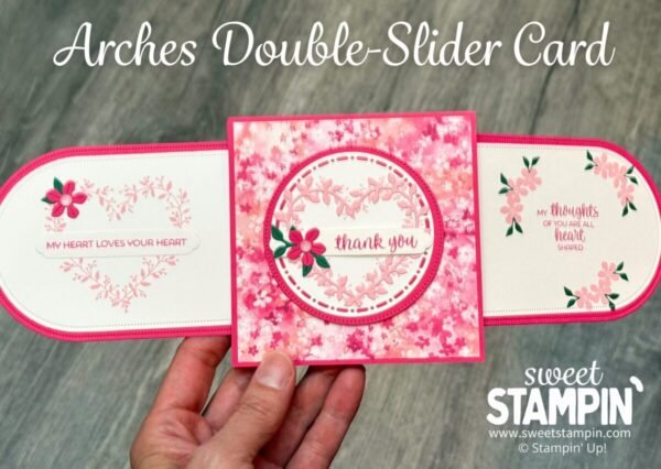 Arches Double-Slider Card