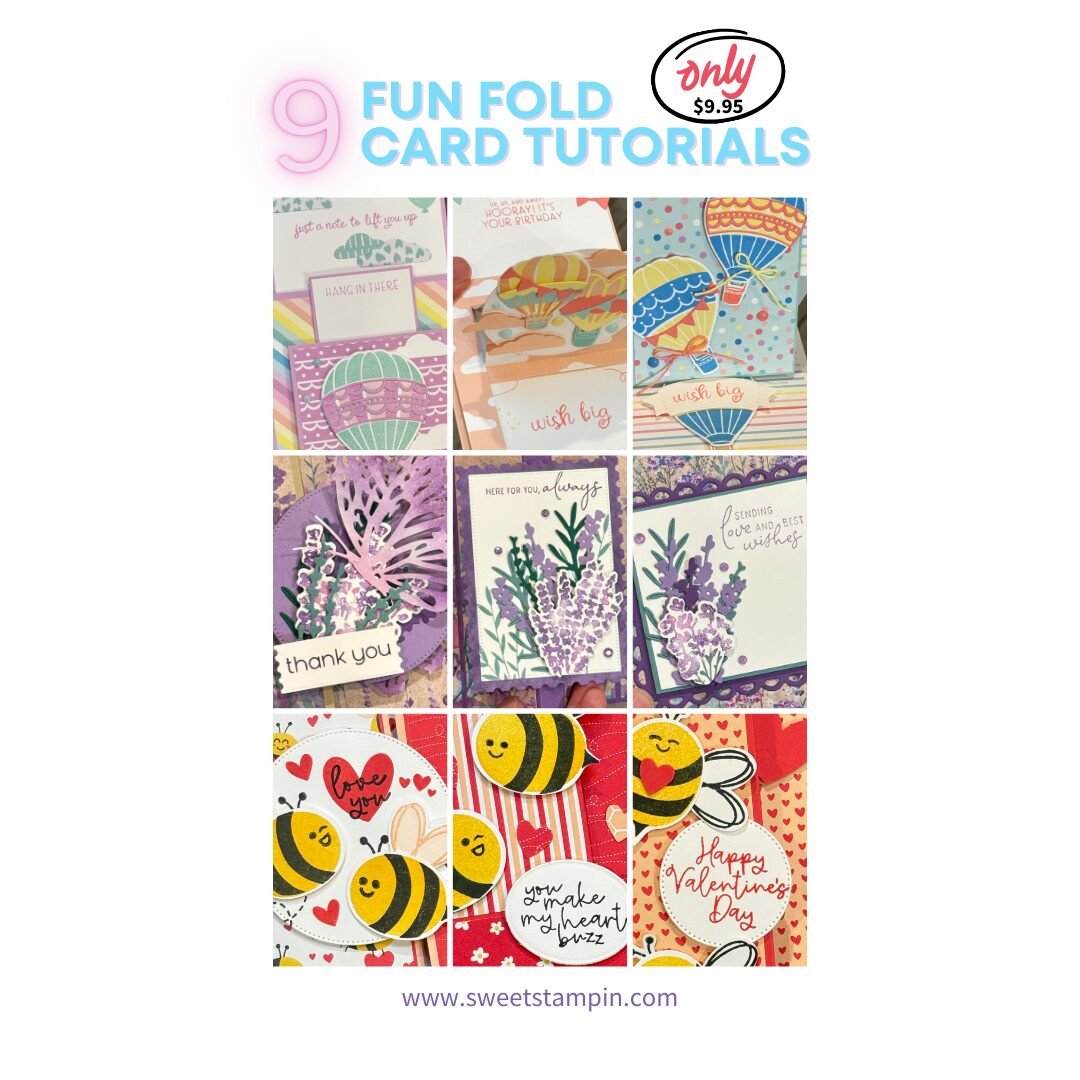 Sweet Stampin' 9 Fun Fold Card Tutorials