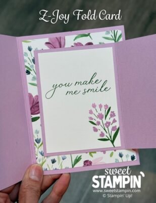 z-joy fold card