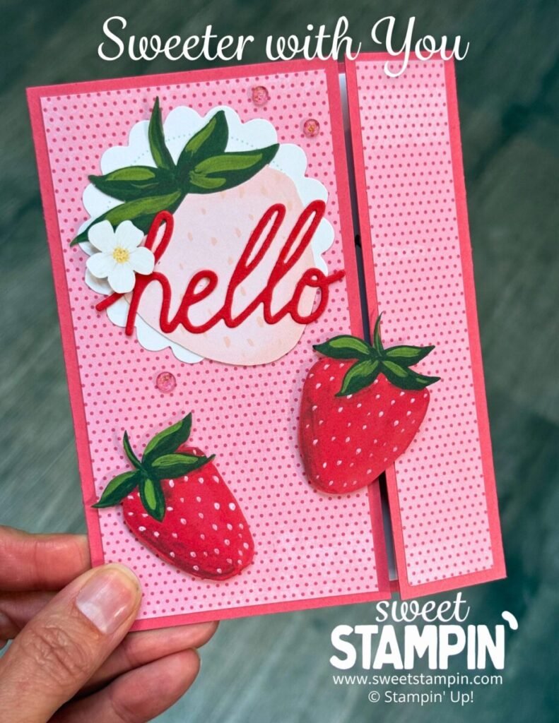 Offset Gatefold card