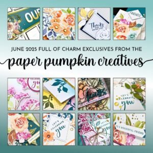 June Paper Pumpkin Tutorials