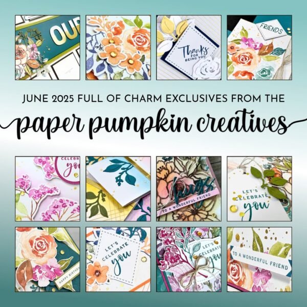 June Paper Pumpkin Tutorials