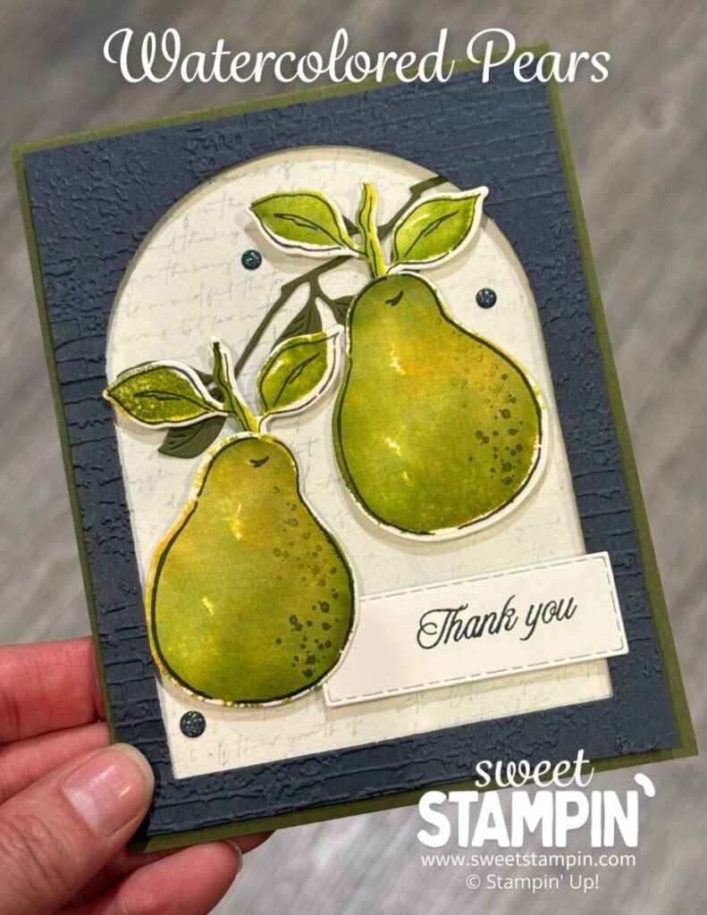 painterly pears