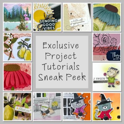 Aug 25 Sneak Peek tutorials