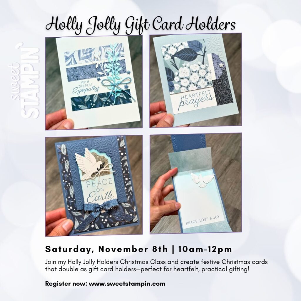 Holly Jolly Holders Christmas Card Class
