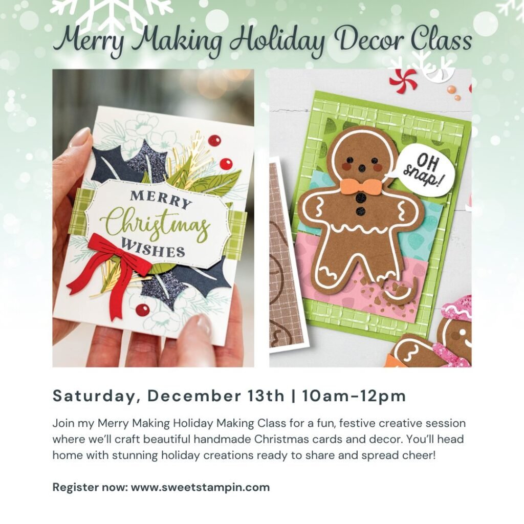 Merry Making Holiday Making Class