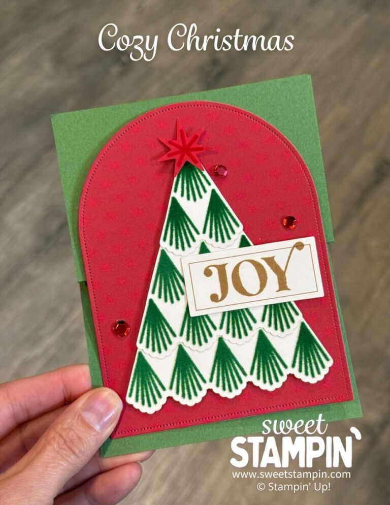 Christmas Tree Easel Card